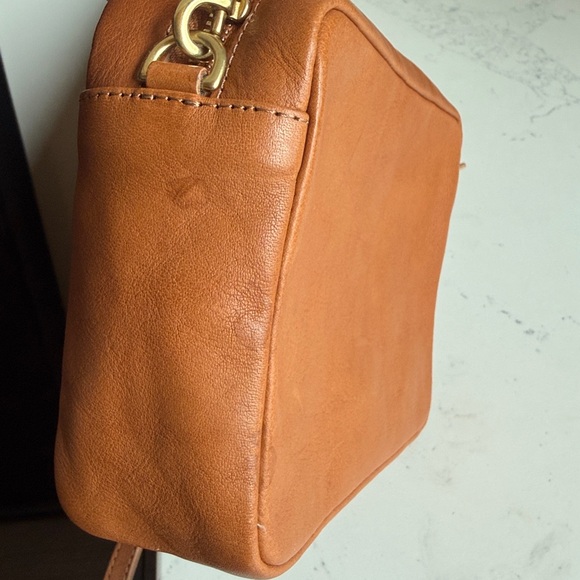 Clare V. Midi Sac Bag Green and Tan Color - Picture 13 of 16